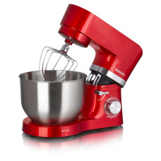 Планетарний кухонний міксер 6,5 л 1300 Вт червоний HEINRICH'S HKM 6278 ROT