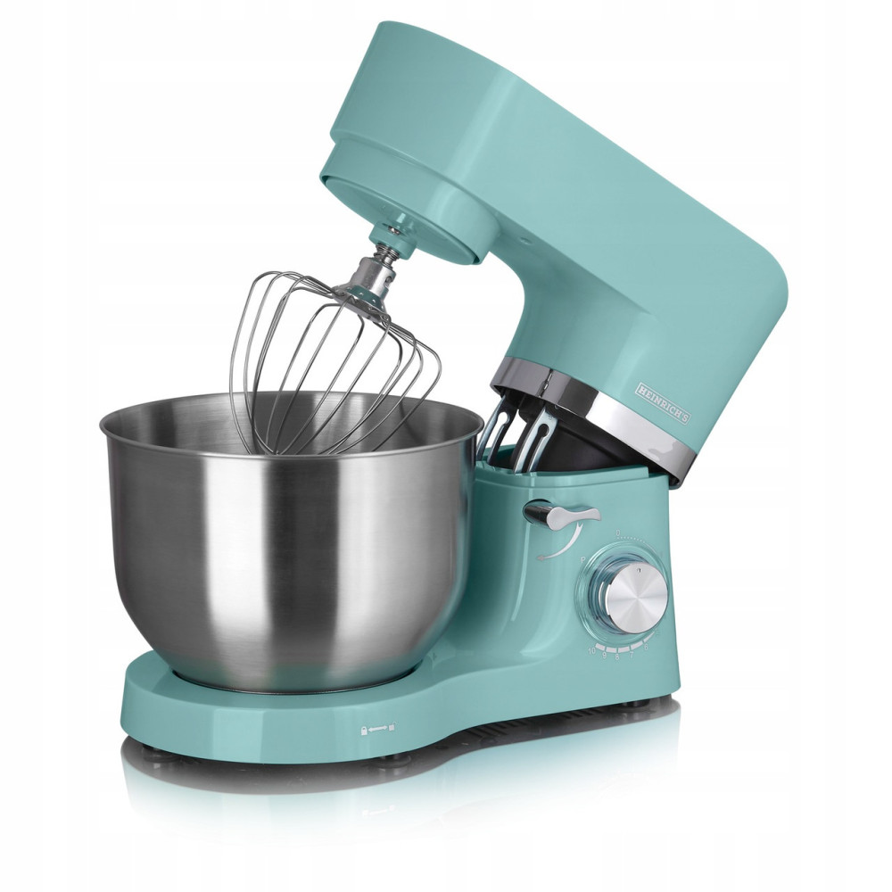 Планетарний кухонний міксер 6,5 л 1300 Вт зелений HEINRICH'S HKM 6278 MINT