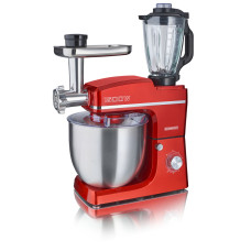 Кухонний комбайн 1500 Вт червоний HEINRICH'S HKM 8083 ROT