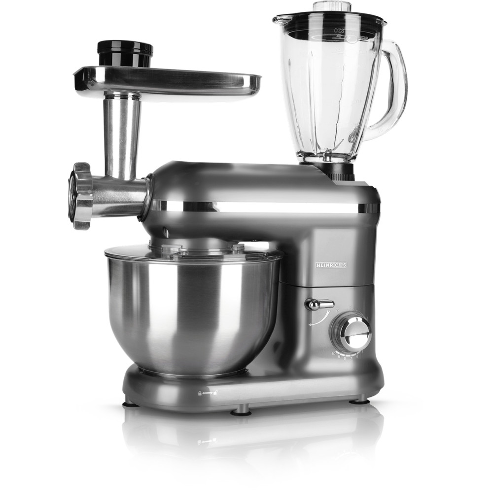 Кухонний комбайн 3 в 1, міксер та м'ясорубка HEINRICH'S HKM 5262 TITAN
