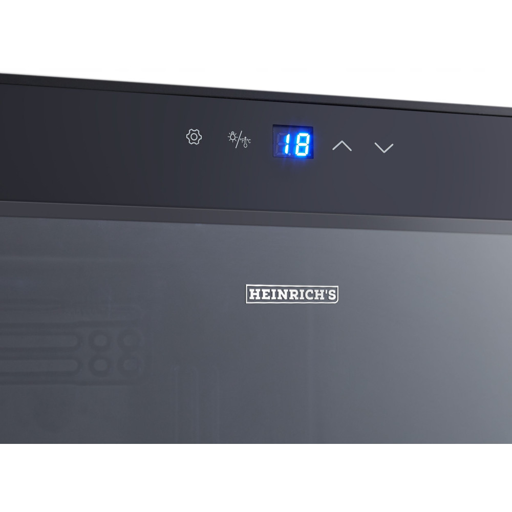 Холодильник-вітрина 50л на 18 пляшок HEINRICH'S HGK 3216