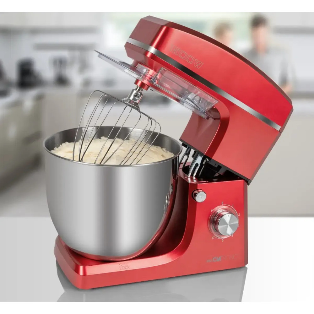 Кухонний комбайн CLATRONIC KM 3765 червоний